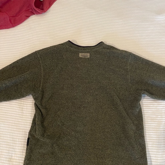 Cal Poly Straight Down golf Long Sleeve M V Neck Pull Over - Picture 5 of 9